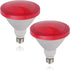 CICINY Par38 Red Flood Light Bulb - 15W (100Watt Equivalent) - E26 Base Red LED Flood Lights 2 Pack, Party Decoration, Porch, Home Lighting, Holid...