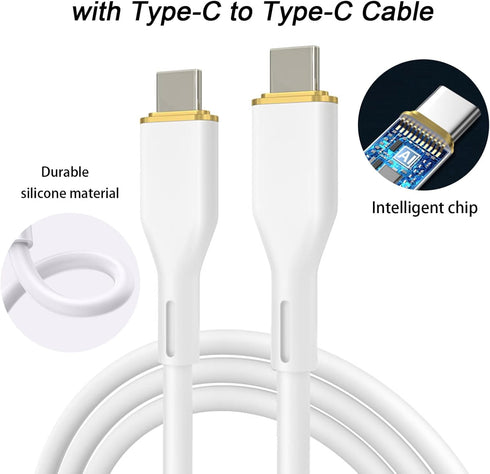 Mini Car Charger 40W USB C Fast Charging Adapter Compatible iPhone, Type C Car Charger with Cigarette Lighter Plug, Automobile Chargers for Cell P...