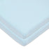 American Baby Company 2 Pack 100% Natural Cotton Fitted Cradle/Bassinet Sheets 36" x 18" - Soft, Breathable & Hypoallergenic Bed Sheets, Blue, Neu...