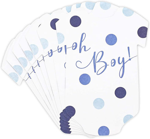 Sparkle and Bash Baby Shower Prediction & Advice Cards - 5 x 7 in, 50 Pack, Brown & Pink Heart - Baby Shower Games & Boy Predictions...