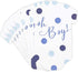 Sparkle and Bash Baby Shower Prediction & Advice Cards - 5 x 7 in, 50 Pack, Brown & Pink Heart - Baby Shower Games & Boy Predictions...