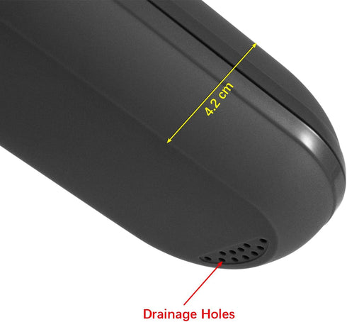 Cosmos Pack of 2 Plastic Travel Case Toothbrush Carrying Case Holder Container Compatible with Oral B Pro and also for Sonicare & Other Toothbrush...