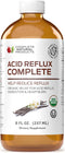 Acid Reflux Complete 8oz - Natural Organic Liquid Heartburn, GERD, & Amish Reflux Relief Remedy & Medicine...