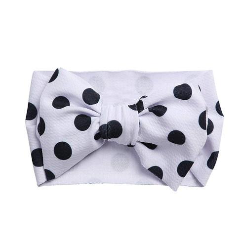 KIDOCHEESE Oversized Baby Headbands with Bows - Elastic Nylon Hairbands, Head Wraps and Hair Accessories for Newborns, Infants, Toddlers and Kids...