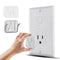 20Pcs Outlet Covers Baby Proofing Adhesive Baby Safety Plug Covers for Electrical Outlets Sliding-Lock Child Proof Outlet Cover Wall Socket Covers...