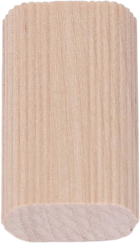 50Pcs Wood Stopper Beech Insertion Dowel Block for Woodworking Furniture Splicing Tool(6x20x40MM)...
