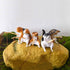 Kawaii Resin Cat Ornaments,Miniature Animal Model Creative Decoration,Aquarium Ornament,Vivid Shape DIY Aquarium Cat Fishing Ornament,Home Resin S...