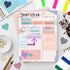 Transparent Sticky Notes, 860 Pcs Waterproof Clear Sticky Notes, Clear Notes Transparent for Bible Study Supplies, Office School Supplies, Book An...