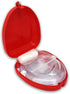 EverOne CPR Rescue Mask, Adult/Child Pocket Resuscitator, Hard Case with Wrist Strap + Gloves & Wipes...