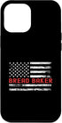 iPhone 15 Pro Max Bread Baker USA Flag Profession Retro Job Title Case...