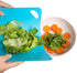 Plastic Flexible Cutting Mats for Kitchen, 6pcs Color Coded Chopping Board Set, Cutting Board Sheet for Kitchen Cooking, Dishwasher Safe(11.5x9"&1...