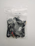 iMESTOU 2FT SAE to O Ring Terminal Harness 2 Pin Quick Disconnect Plug, Eyelet Terminal Harness Extension Charge Cord Quick Disconnect SAE Connect...