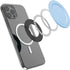 metisinno Magnetic Base Compatible with PopSocket Phone Grips and iPhone MagSafe Cases, Sky Blue...