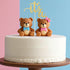 ALISSAR Glitter Double Sided Gold Gender Reveal Cake Topper, It's a Cake Topper for Boy or Girl Baby Reveal Party Decorations(Double Sided Gold)...