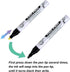 Ear Tag Marking Pen, Black, with Special Ink Penetrates Into Cattle Livestock Ear Tags, Long Lasting Not Fading...
