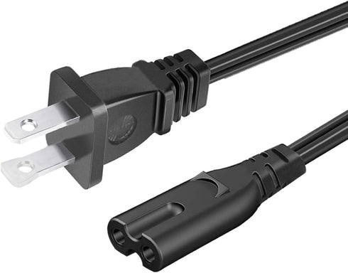 8.2ft Power Cable Replacement for Philips Fidelio HTL7180/F7 HTL215/F7 HTL2101A HTL2101 HTL2101A/F7 Soundbar 2 Prong AC Power Cord...