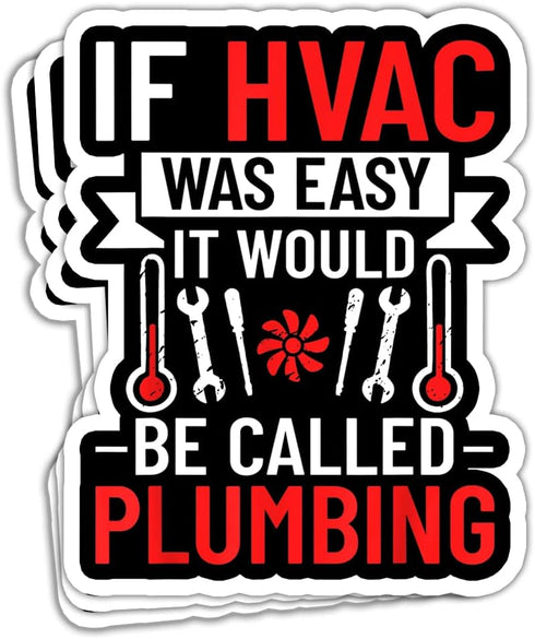 (3Pcs) HVAC Technician Heating Ventilation Air Conditioning Tech Stickers HVAC Technician Stickers HVAC Tech Stickers HVAC Stickers HVAC Hard Hat ...