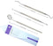 Dental Tools, 3 Pcs Dental Hygiene Cleaning Kit, Plaque Remover for Teeth, Stainless Steel Oral Care Cleaning Tools Set with Mouth Mirror, Tartar ...