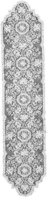 Heritage Lace Medallion 14-Inch by 72-Inch Runner, Blue Haze...