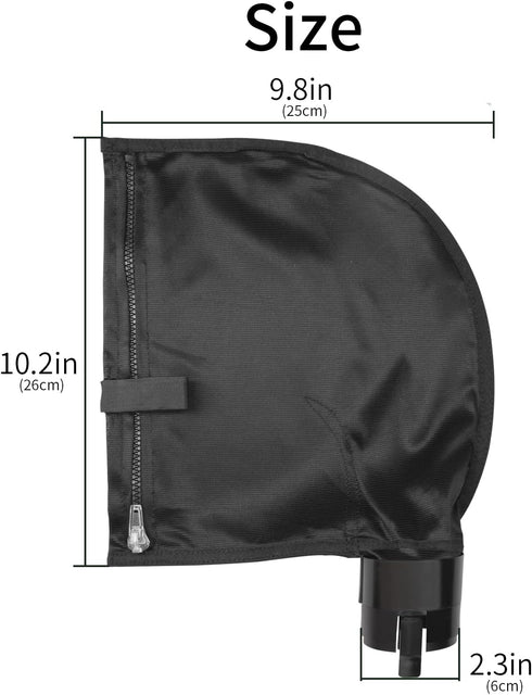 UCEDER Black 360 380 Bag Replacement for Polaris Pool Cleaner Parts, All Purpose Pool Debris Filter Bags with Anti-Rust Zipper(2 Pack)...