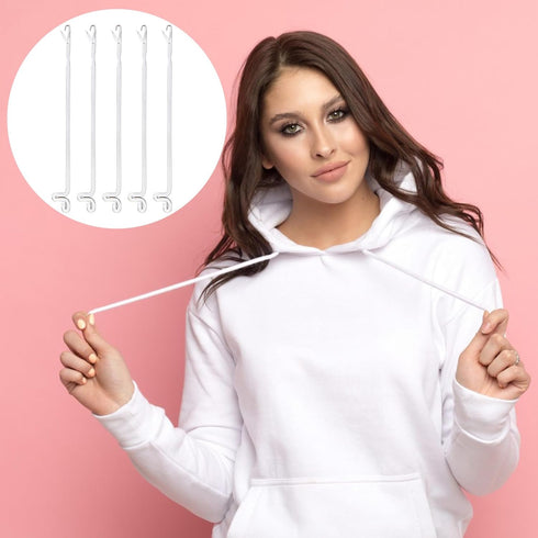 PAGOW 10 Pcs Latch Hook, Serging Crochet Hook Sewing Needles, Metal Snag Repair Tool for DIY Knitting Weaving Revamping Darning Threading Jewelry ...