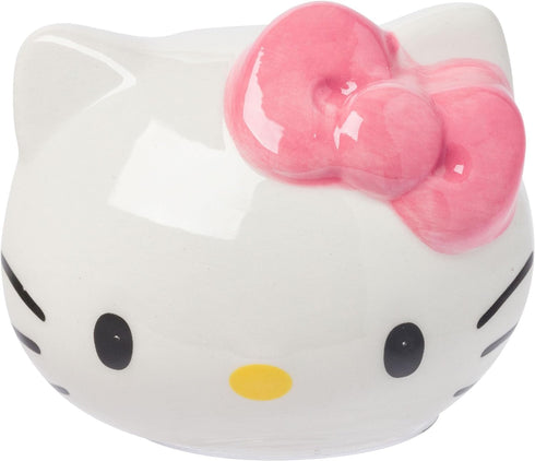 Silver Buffalo Sanrio Hello Kitty And My Melody 3D Sculpted Ceramic Salt and Pepper Shaker Set...