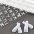 5D Embossed White Lace Bowknot Nail Art Stickers Pearl Bow Nail Stickers for Nail Art Supplies Retro Relief Bow Nail Decals Self-sdhsive Bow Stick...
