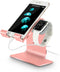 2 in 1 Charger Stand Compatible with Apple Watch Series Ultra2/Ultra/10/9/8/7/6/5/4/3/2/1/SE (38mm/40mm/41mm/42mm/44mm/45mm/46mm/49mm) and Compati...