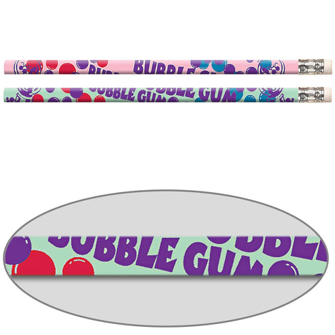 Really Good Stuff Bubble-Gum Scented Pencils - 12 pencils...