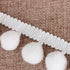 YYCRAFT 10 Yards Ball Fringe 1" Wide Pom Pom Trim Ribbon Sewing-White...