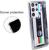 FAteam Case for Galaxy S21 Ultra 5G Shockproof Scratchproof with TPU Soft Bumper Retro Cassette Tape Case Compatible with Samsung Galaxy S21 Ultra...