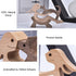 BOBO BIRD Wooden Dog Cat Family Statue, Handmade Wood Decoration, Cute Puppy, Kitty and People Statue Sculpture Ornament Collectible Figurine Craf...