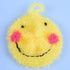 4 Pcs Acrylic Fun Dish Scrubber for Dish Washing, Smiley Face Kitchen Sponge Washing Dishes, Colourful Non Scratch Dish Sponges...