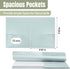 Plastic Folders with Pockets, Pack of 5, Muted Pastel Colors, Heavy Duty 2 Pocket File Folders Letter Size, Pocket Folders for School, Home, and O...