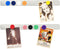 Magnetic Board Frameless Stainless Iron Strips,Magnetic Strips with Adhesive Backing Magnet Board Magnetic Bulletin Bar Board Memo Board with 10 P...