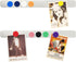 Magnetic Board Frameless Stainless Iron Strips,Magnetic Strips with Adhesive Backing Magnet Board Magnetic Bulletin Bar Board Memo Board with 10 P...