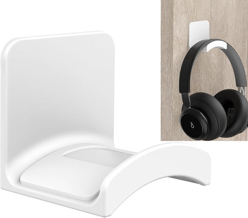 SOKUSIN Headphone Stand Headset Holder - Adhesive Gaming Earphones Hanger, Universal Desk Wall Mount Hook for all Headphone/Controller, Compatible...