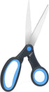 Left Handed Scissors, 8 Inch, Lefty Stainless Steel Sharp Blade Soft Comfort-Grip Handles Blunt Scissors for Adults School Student Kids(3 Pack)...