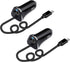 3.4A USB C Car Charger Fast Charging Adapter for Samsung Galaxy S23 S22 S21 Ultra S20 FE Note 20 S10E S10 S9 S8 A54 A14 A53 A13 A23 A20 A21 A50 A5...
