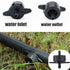 1/2 GPH Drip Irrigation Emitters, Pressure Compensating Steady Water Flow Drippers Dig Kit for 1/4 Inch Drip Irrigation Tubing, Garden Patio Lawn ...