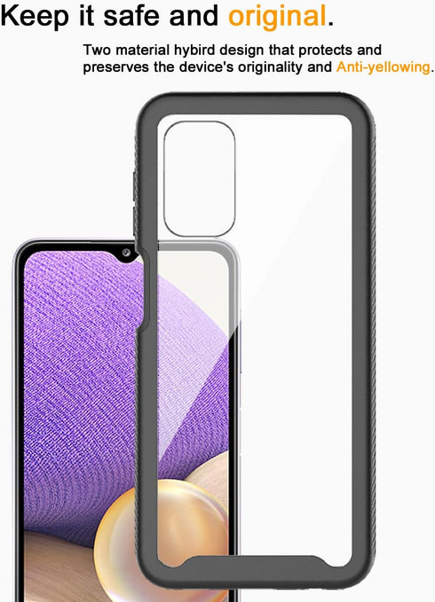 Case for Samsung Galaxy A32 5G,Galaxy A32 5G Design Cute Case,Shockproof Dual Layer Armor Protective Men Boys Girls Women Floral Flower Bumper Pho...