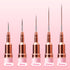 Nail Art Liner Brushes, 5Pcs Painting Nail Art Brush Set Nail Dotting Drawing Tool for Long Lines, Thin Details, Fine Drawing Sizes 4/8/12/20/25mm...