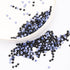 SS16 Black Hotfix Rhinestones Bulk, 1440 Pieces Hot Flat Back Crystals Rhinestones for Crafts Clothes Shoes DIY Supplies, 4MM...