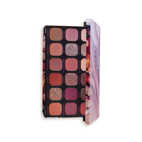 Revolution Beauty, Forever Flawless Eyeshadow Palette, 18 Pigmented Shades, Nude & Warm Pressed Powder Mattes, Shimmers, Glitters, Allure, 15 X 0....