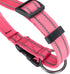 EXCELLENT ELITE SPANKER Reflective Dog Collar Classic Breathable Nylon Adjustable Pet Collar with Quick Release Buckle for Boy Girl Male Female Pu...