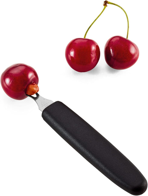 triangle Cherry Pitter - Stainless Steel - Removes Pits in Seconds - Dishwasher Safe...