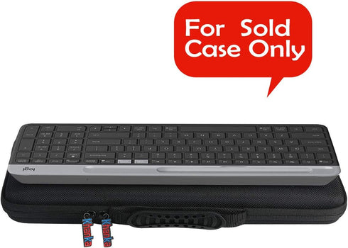 khanka Hard Travel Case Replacement for Logitech K580 Slim Multi-Device Wireless Keyboard...