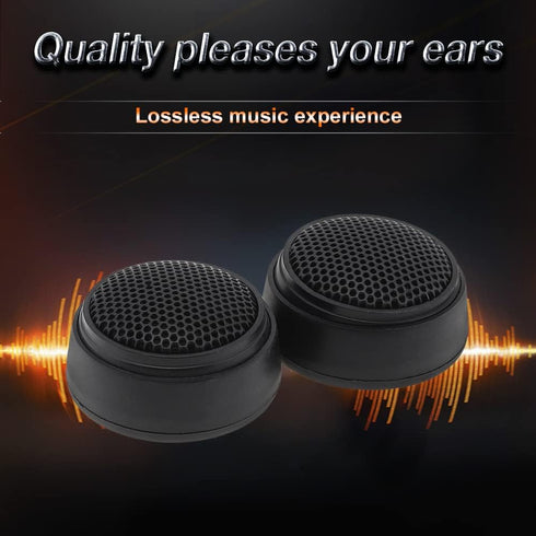 Car Tweeters, 2pcs Universal 1000W Car Speaker Dome Tweeter Sound Vehicle Auto Music Stereo Modified Loud Speakers...