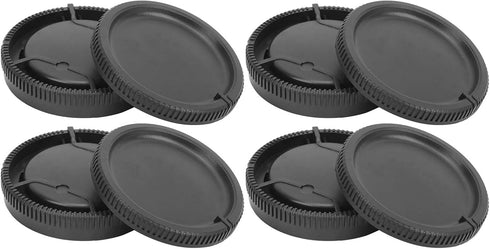 4Pcs Lens Rear Back Cover Body Front Cover Cap Set for Sony A Mount Lens Camera...