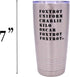 Rogue River Tactical Funny Military Acronym 20 Oz.Travel Tumbler Mug Cup with Lid Vacuum Insulated Hot or Cold Military Veteran Gift...